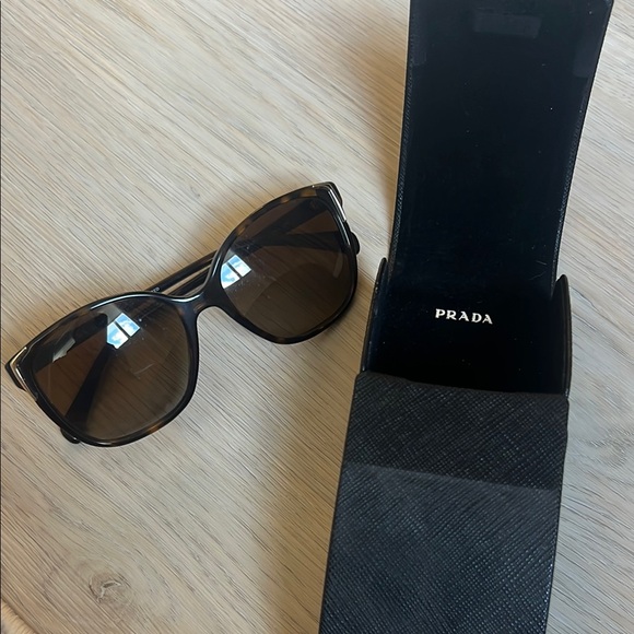 Prada Brown Sunglasses - Picture 1 of 6